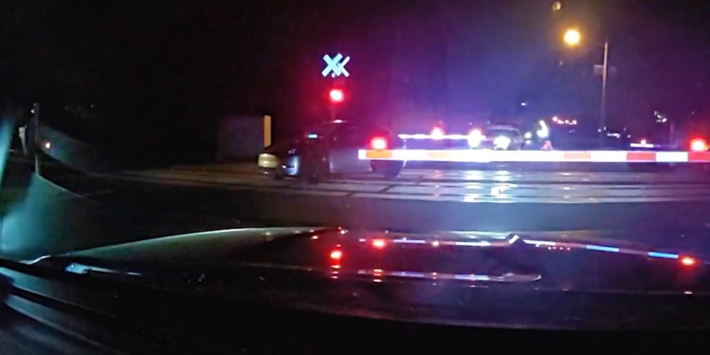 Rescue Nation: Heroic Officers Pull Unresponsive Driver From Train Tracks