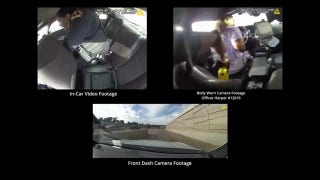 Handcuffed suspect steals Dallas police cruiser with officer still inside
