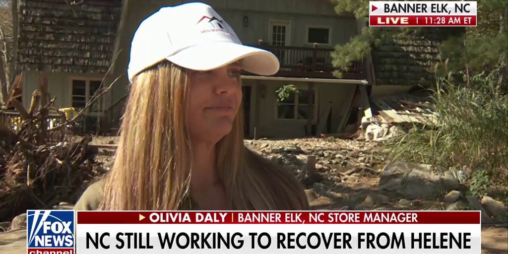North Carolina store manager feels 'sense of community' after Hurricane Helene