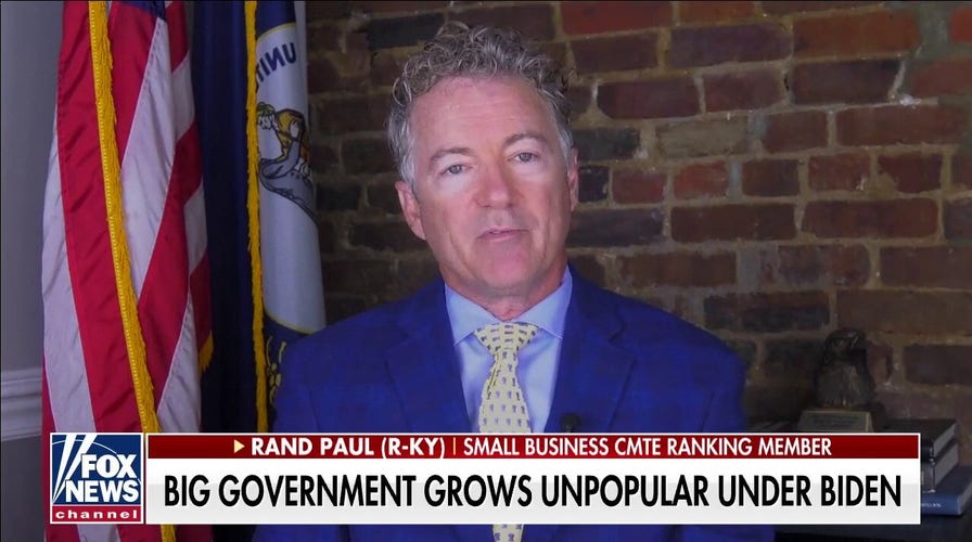Rand Paul: People are 'unhappy' with big government socialism