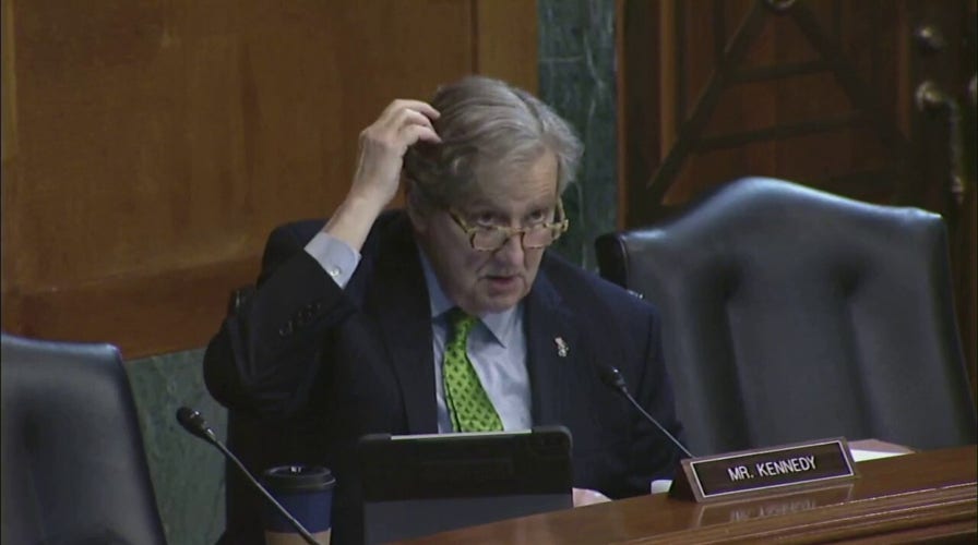 Sen. John Kennedy grills Biden judicial nominees on the Constitution, originalism