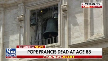Bells toll at Vatican to mark Pope Francis' death