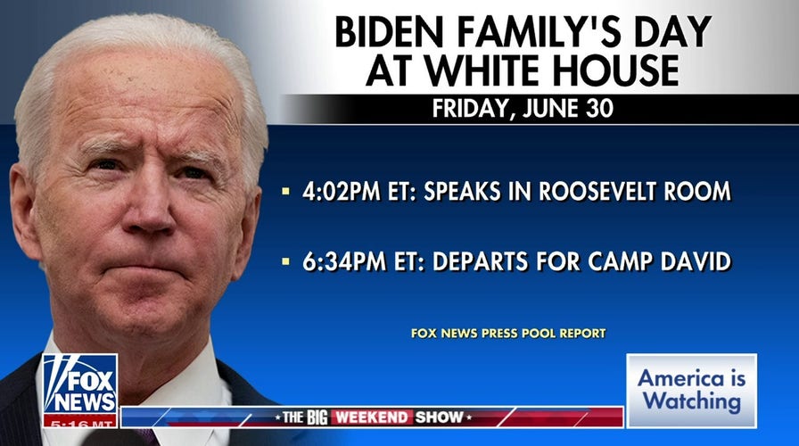 'The Big Weekend Show': Was the Biden family at the White House when cocaine was found?