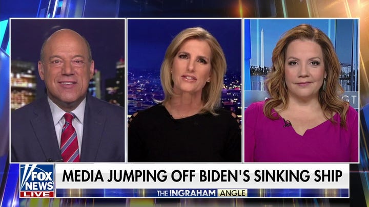 Media jumping off Biden's sinking ship