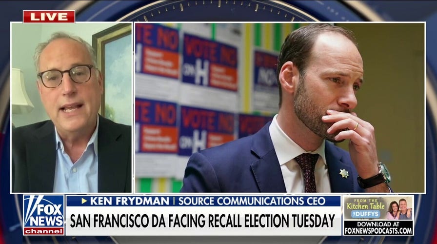 San Francisco district attorney likely to be recalled: Political strategist