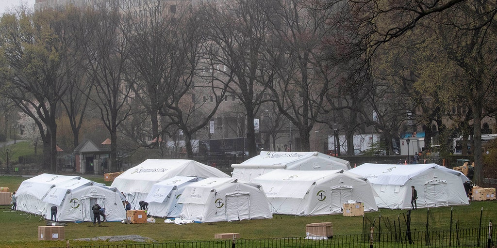 Central Park field hospital to stop accepting new COVID19 patients