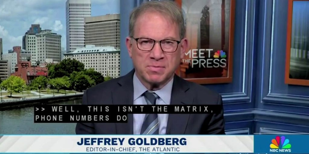 Jeffrey Goldberg says it's 'not true' that he and Mike Waltz never spoke after message leaks