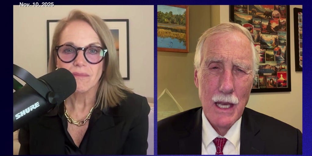 Sen. Angus King tells Katie Couric shutdown vote backlash has been 'spun up'