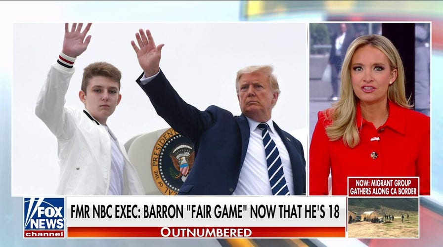 Former media exec criticized for saying Barron Trump is now 'fair game'