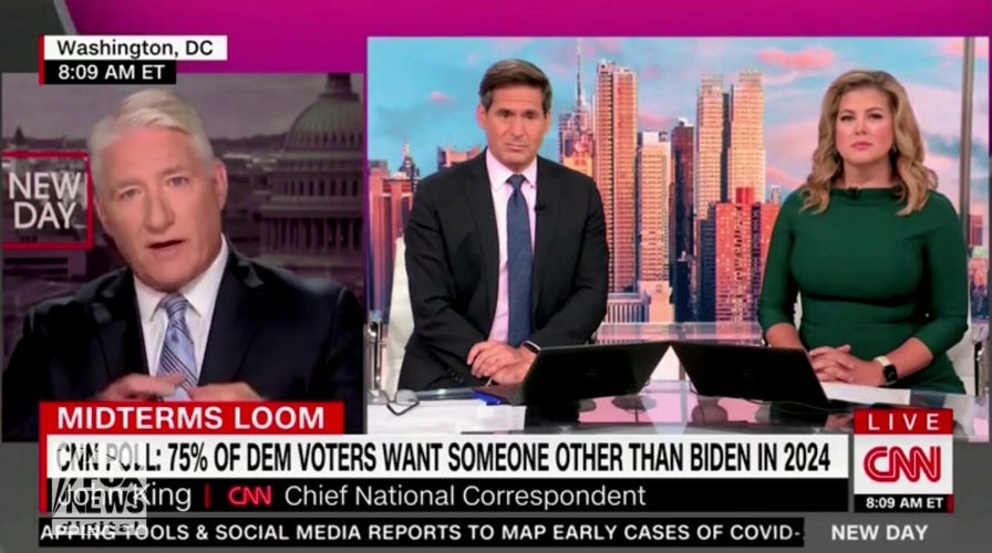 John King interprets new CNN poll showing 75% of Dems don’t want Biden reelected: Democrats are ‘frustrated’