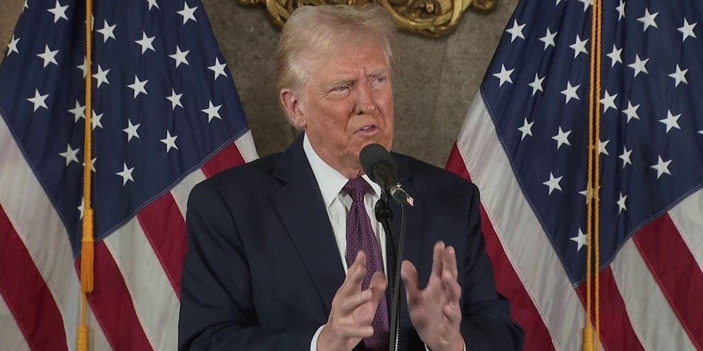 Trump digs into Biden for selling off border wall at ‘five cents on the ...