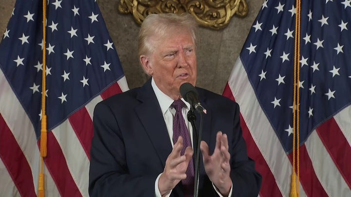Trump digs into Biden for selling off border wall at ‘five cents on the dollar’ 