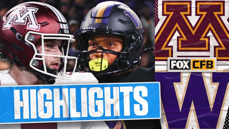 Minnesota Golden Gophers vs Washington Huskies Highlights 🏈 FOX College Football