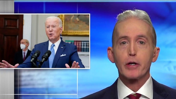 Gowdy: Biden using Supreme Court pledge to benefit himself politically