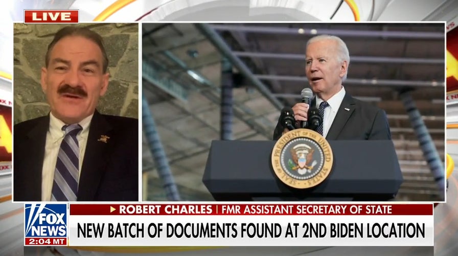 Robert Charles on calls for special counsel on Biden documents: 'Stronger here than it ever was with Trump' 
