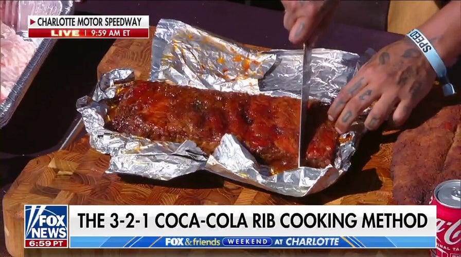 BBQ pit master shows how to make Coca-Cola ribs