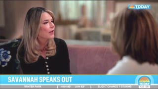 Savannah Guthrie tells 'Today' her mother's doors were 'propped open' in new interview