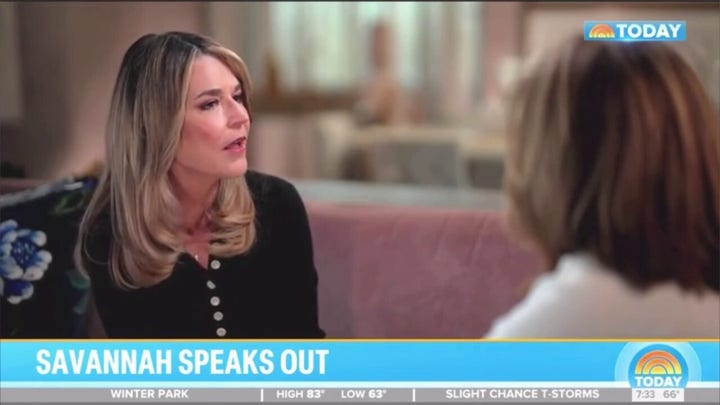 Savannah Guthrie tells 'Today' her mother's doors were 'propped open' in new interview