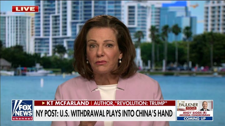 KT McFarland: Afghanistan embassy situation is ‘completely desperate’ as China seeks to ‘legitimize’ Taliban government