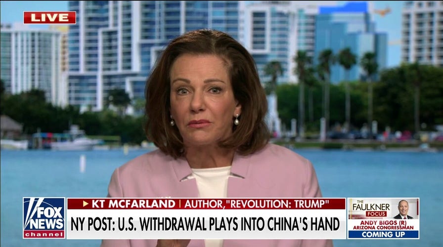 KT McFarland: Afghanistan embassy situation is ‘completely desperate’ as China seeks to ‘legitimize’ Taliban government