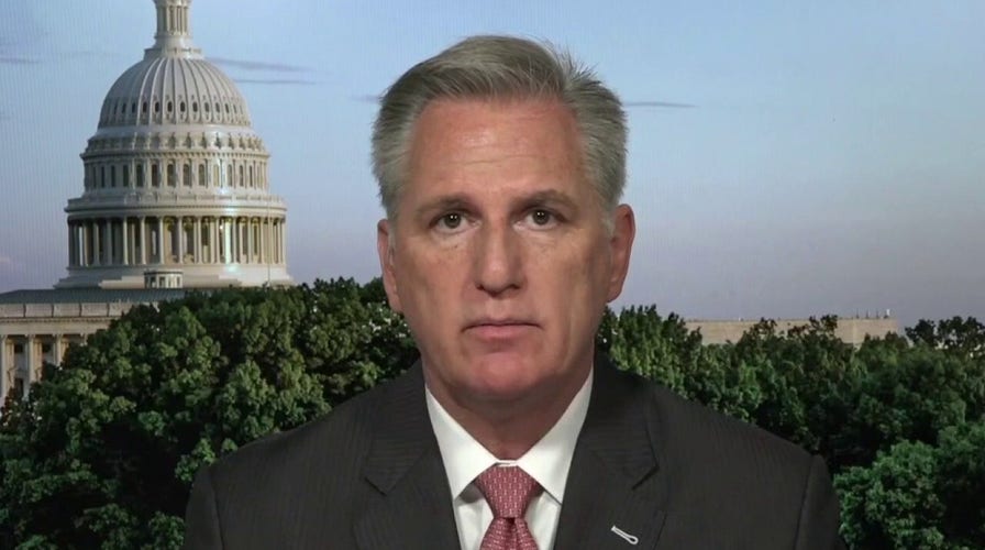 House Minority Leader McCarthy on empty shelves amid supply chain crisis: ‘You don’t believe its America’