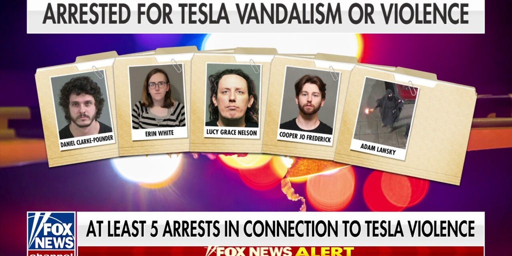 FBI urges public to be vigilant amid Tesla arson and vandalism