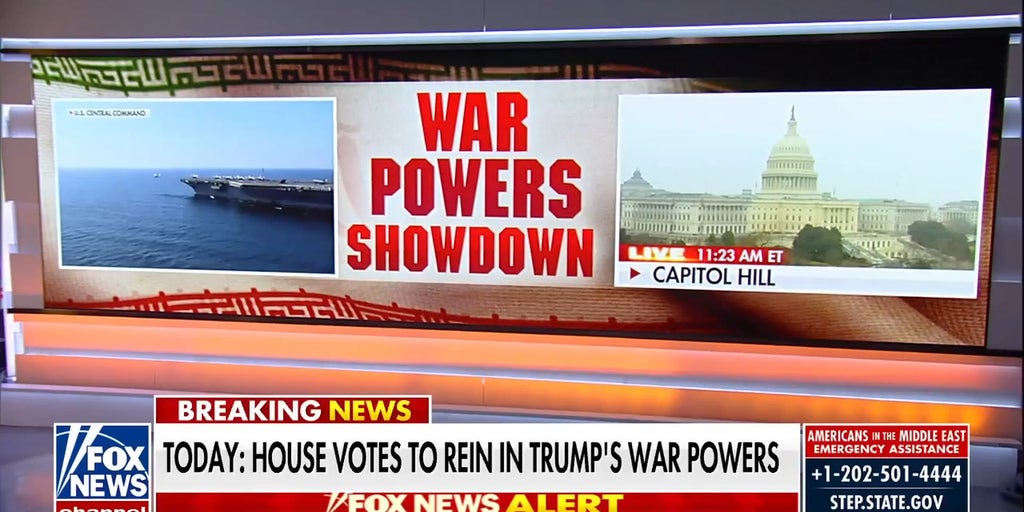 House votes on Trump's Iran war powers as Republicans warn against hampering commander-in-chief