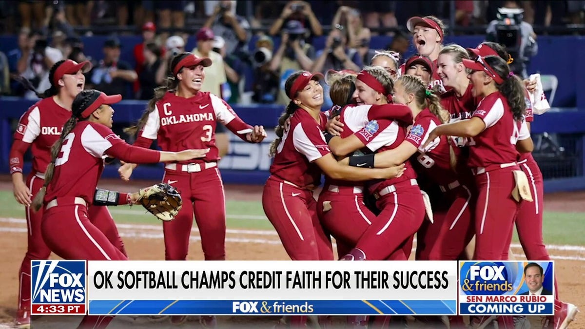 Oklahoma softball team 'united in faith' wins College World Series: 'God has  great things in store' | Fox News