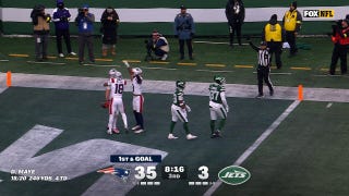Drake Maye finds Efton Chism for 10-yard TD, extending Patriots lead over Jets | NFL Highlights