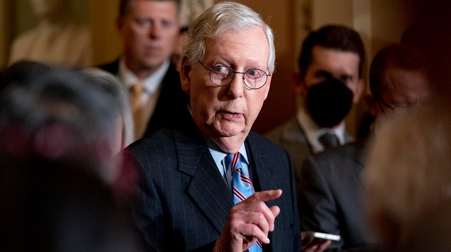 Senate GOP leaders hold a press conference