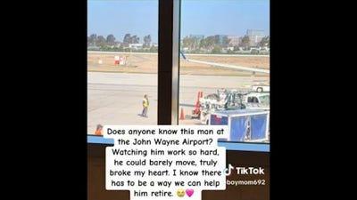 Viral tarmac video helps Navy veteran top $135K in donations after online outpouring
