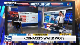 Steve Kornacki's on-air water disaster sparks hilarious reaction