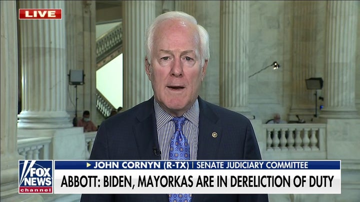 Sen Cornyn: Migrant surge ‘a failure of the Biden administration' to perform basic function