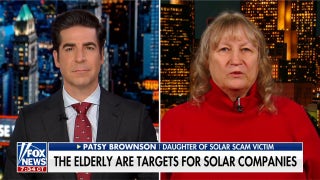Jesse Watters: Solar companies are preying on the elderly - Fox News