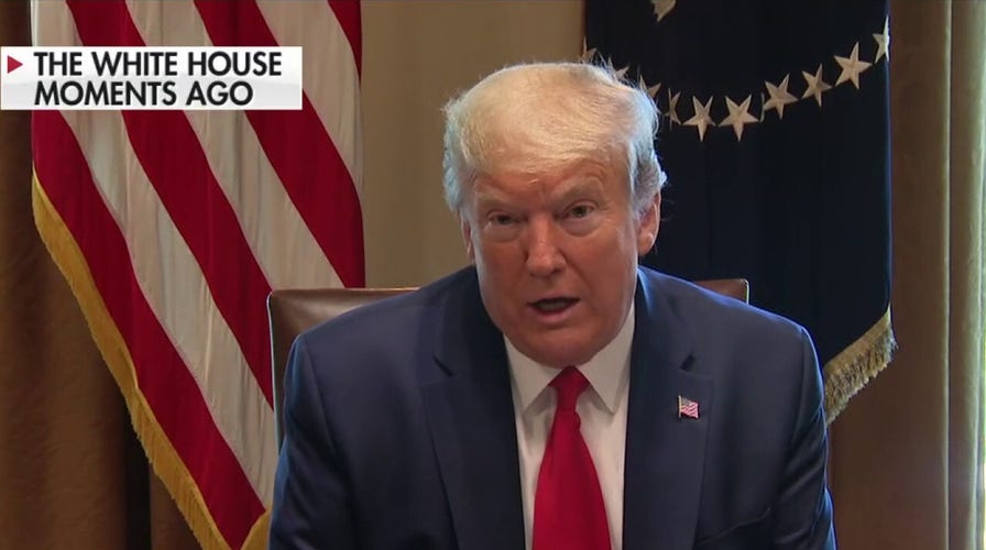 President Trump meets with COVID-19 survivors at the White House