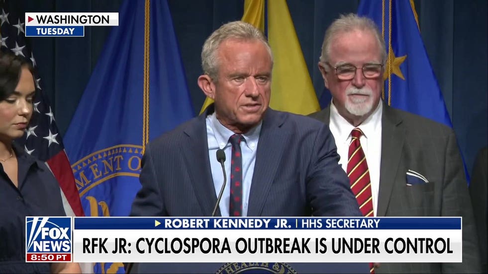 RFK Jr. reassures public as FDA investigates new cases of cyclospora