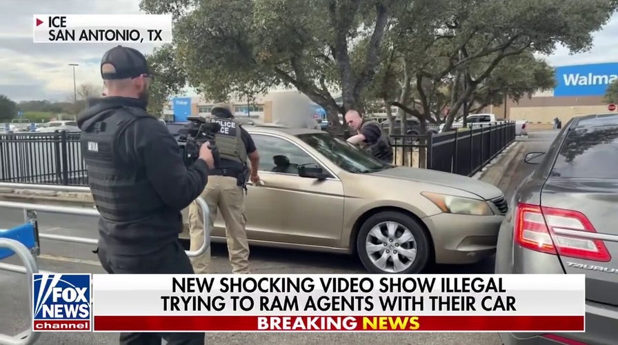 New video shows illegal immigrant allegedly trying to ram ICE agents with car