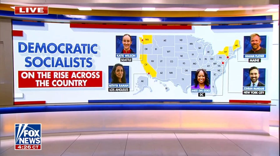 Democratic socialists on the rise across the country