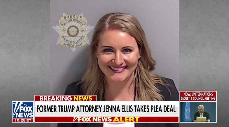 Former Trump attorney Jenna Ellis pleads guilty in Georgia election case