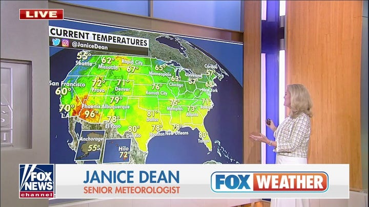 National weather forecast for June 15