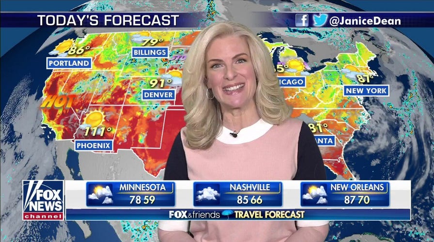 National forecast for Thursday, June 25