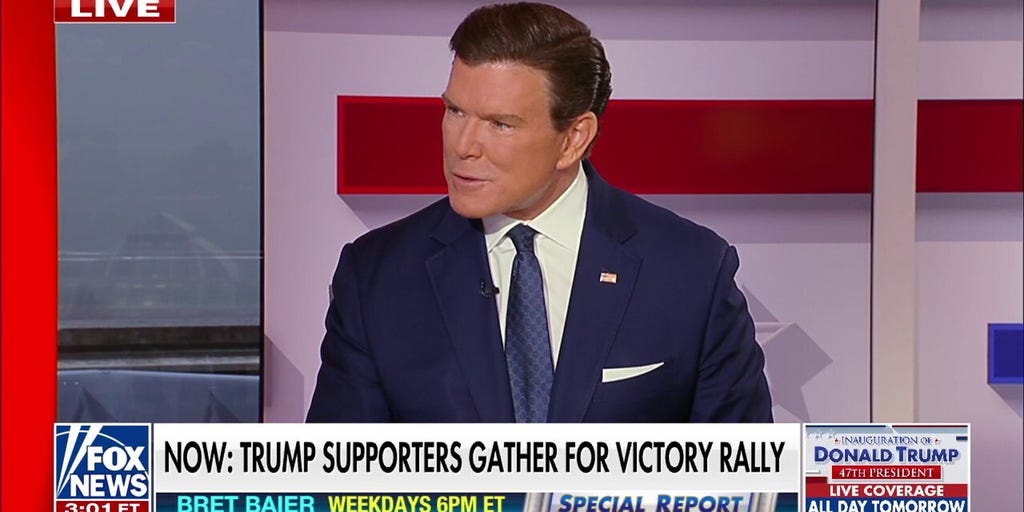 Bret Baier: Trump seems 'more comfortable in his skin' this inauguration