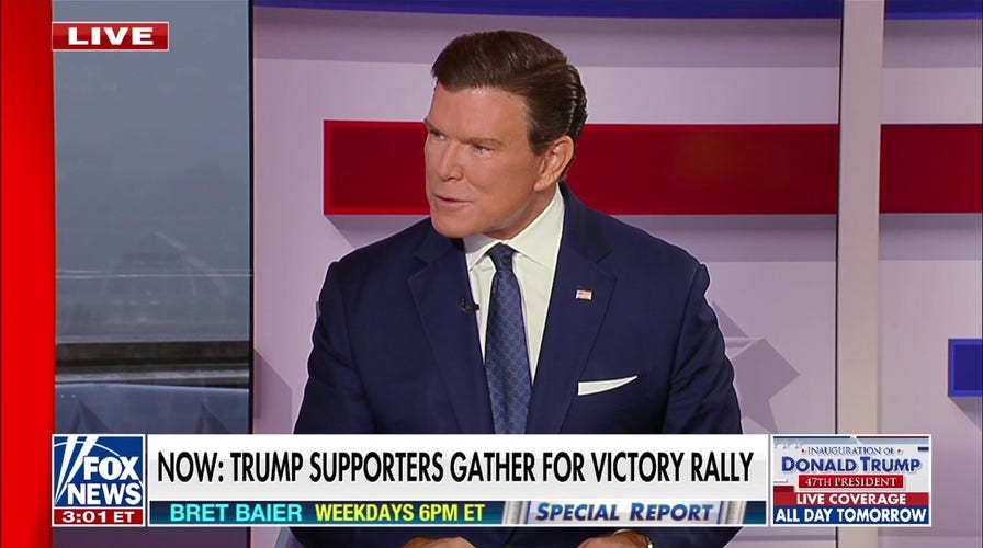 Bret Baier: Trump seems 'more comfortable in his skin' this inauguration