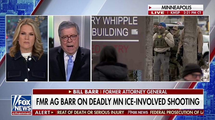 Former AG Bill Barr: The ‘demonization’ of ICE agents must stop