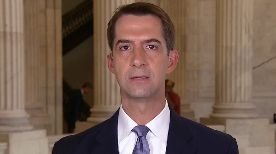Sen. Cotton on GOP police reform bill, Twitter's attempt to ban his account