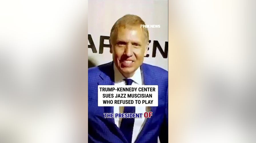 Trump-Kennedy Center SUES jazz musician who REFUSED to play