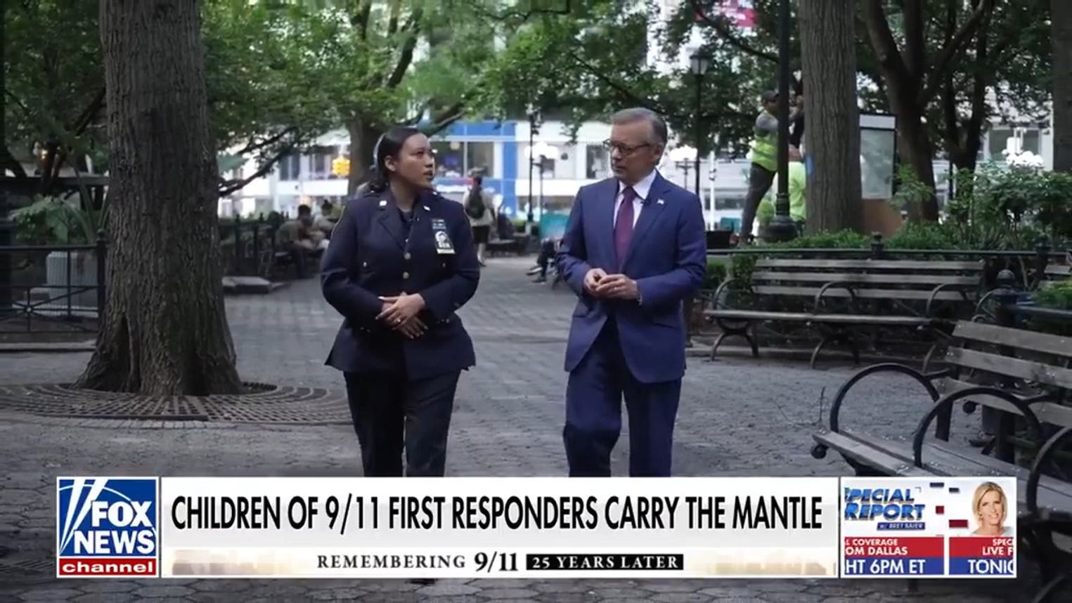9/11 hero’s daughter follows in father’s footsteps 25 years later