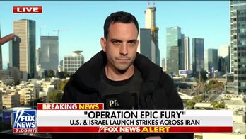 Israel works to intercept Iranian missiles