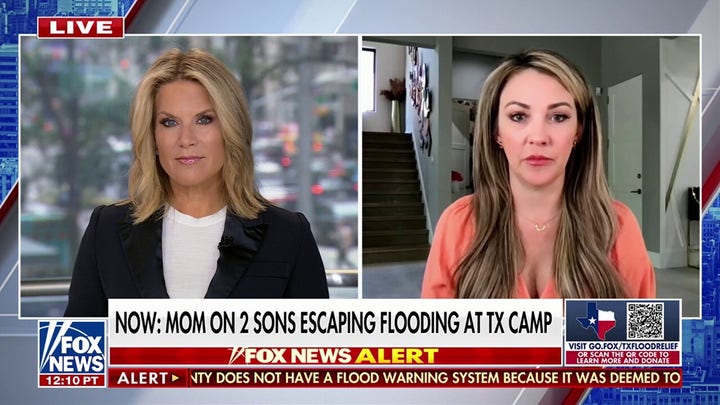 Mother credits 'brave' camp counselors for her two sons escaping Texas flooding