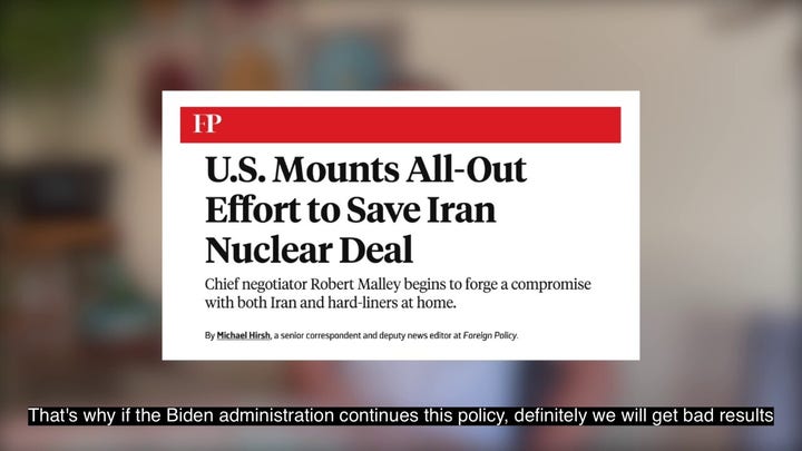 Former Iranian prisoner speaks out against Biden admin Iran policy